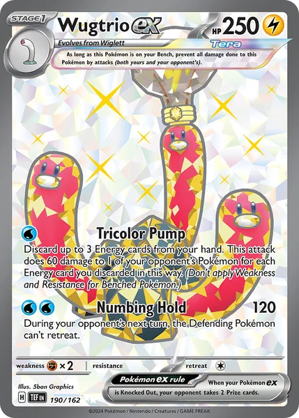 Wugtrio ex card image