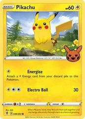Pikachu card image