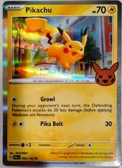 Pikachu card image