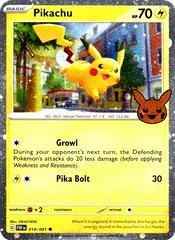 Pikachu card image