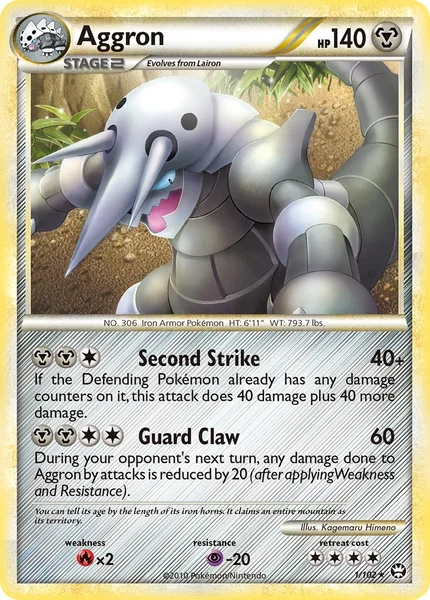 Aggron card image