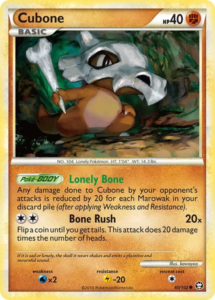 Cubone card image