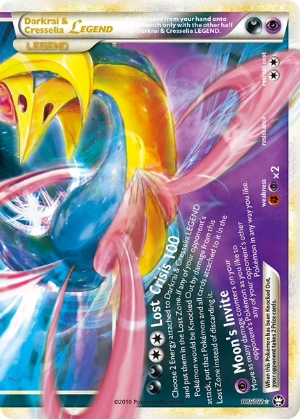 Darkrai & Cresselia LEGEND card image