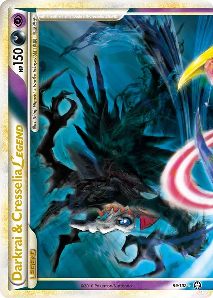 Darkrai & Cresselia LEGEND card image