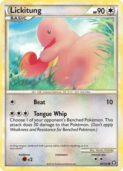 Lickitung card image