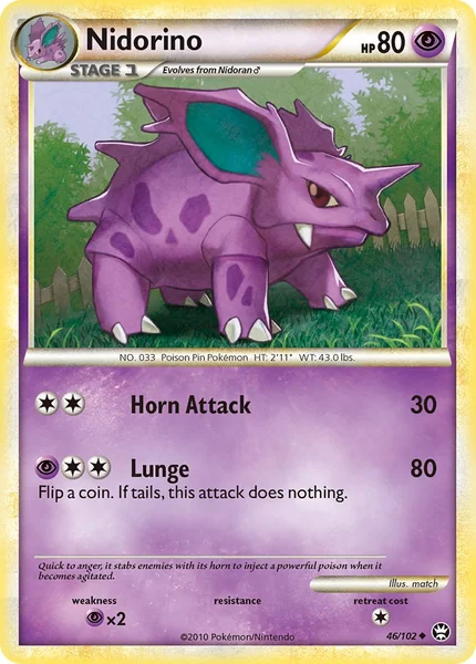 Nidorino card image