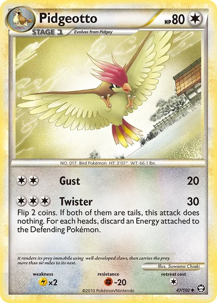 Pidgeotto card image