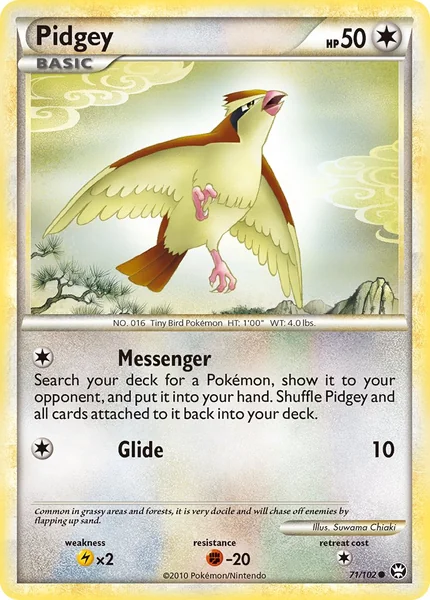 Pidgey card image