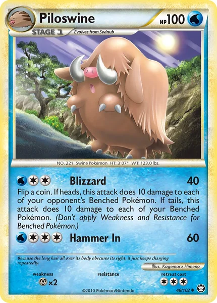 Piloswine card image
