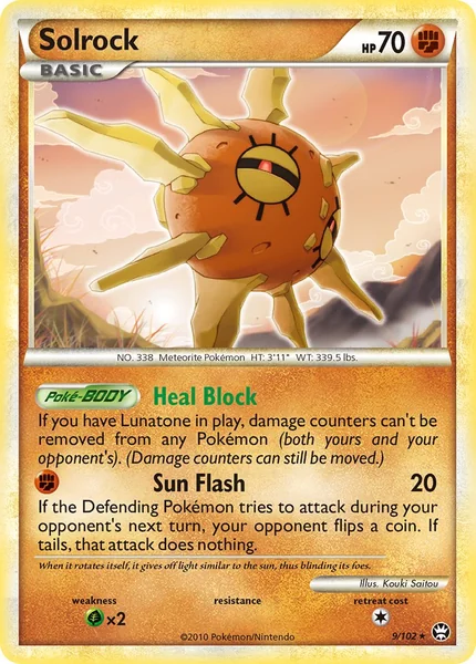 Solrock card image
