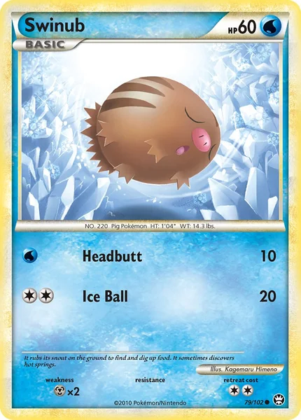 Swinub card image