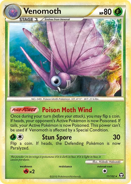 Venomoth card image