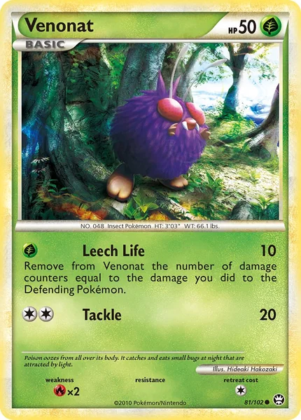Venonat card image