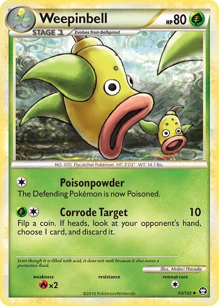Weepinbell card image