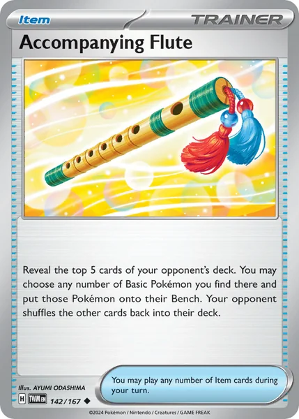 Accompanying Flute card image