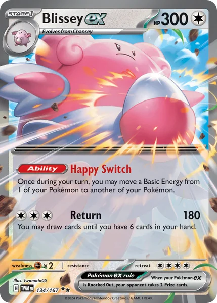 Blissey ex card image