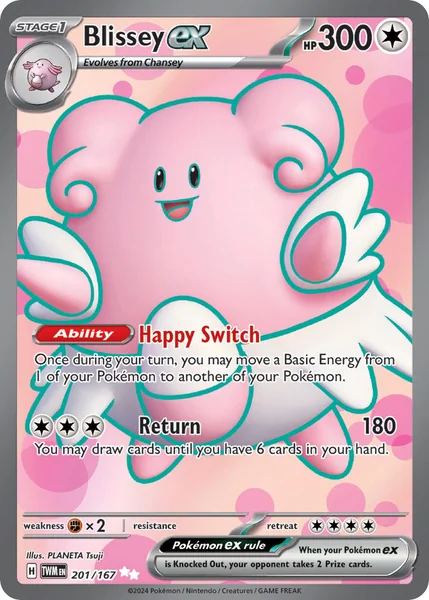Blissey ex card image