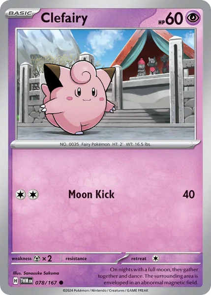Clefairy card image