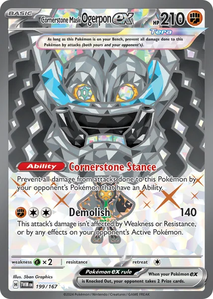 Cornerstone Mask Ogerpon ex card image