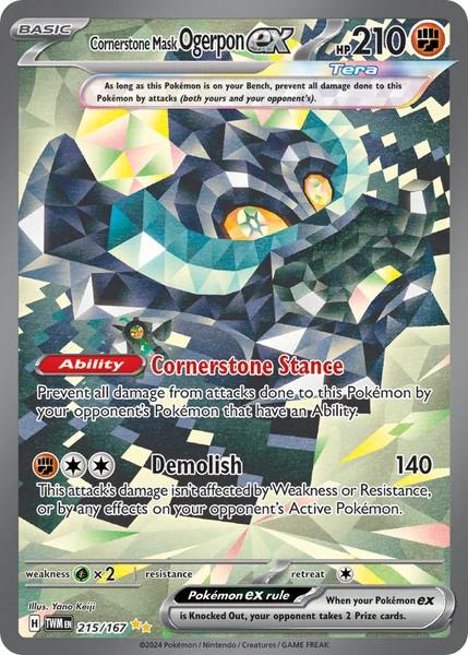 Cornerstone Mask Ogerpon ex card image