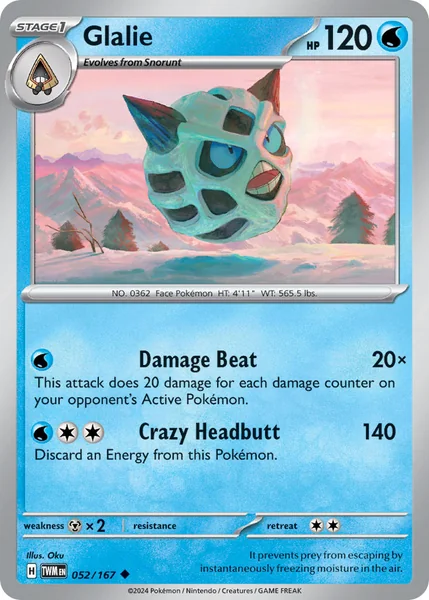 Glalie card image