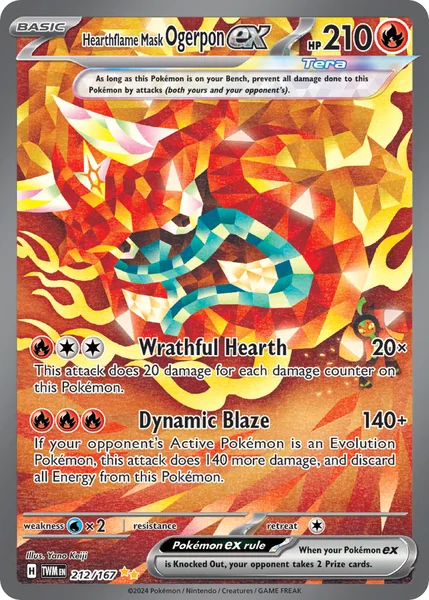 Hearthflame Mask Ogerpon ex card image