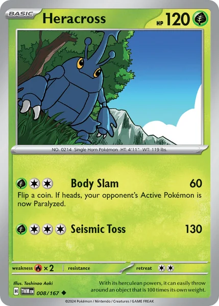 Heracross card image