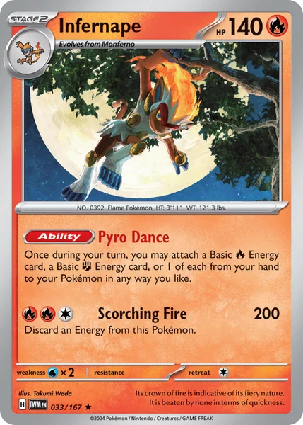 Infernape card image