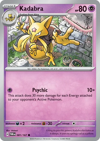 Kadabra card image