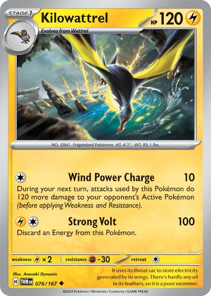 Kilowattrel card image