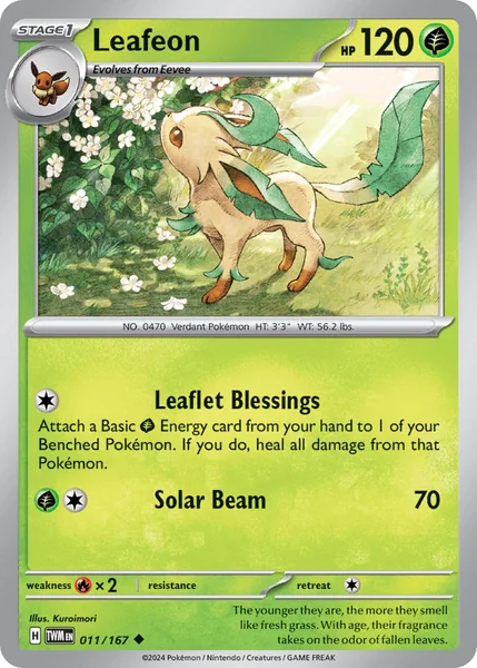 Leafeon card image