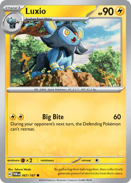 Luxio card image