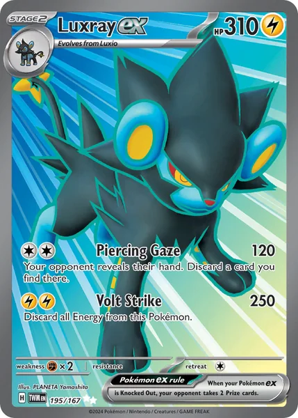 Luxray ex card image
