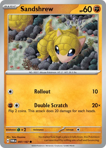 Sandshrew card image