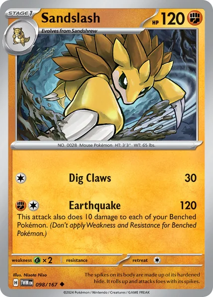 Sandslash card image