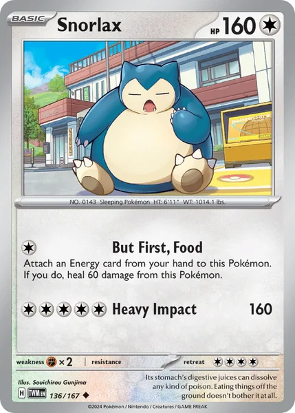 Snorlax card image