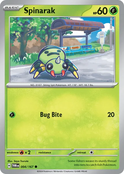 Spinarak card image