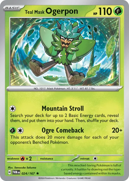 Teal Mask Ogerpon card image