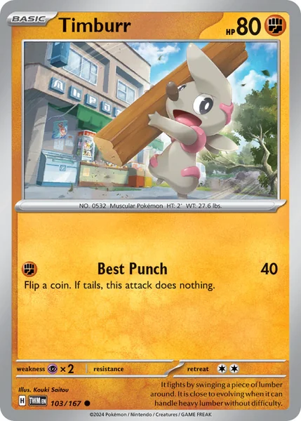 Timburr card image