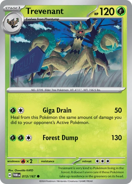 Trevenant card image