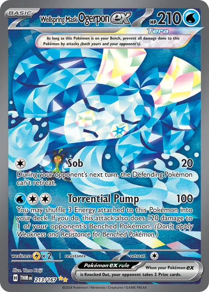 Wellspring Mask Ogerpon ex card image