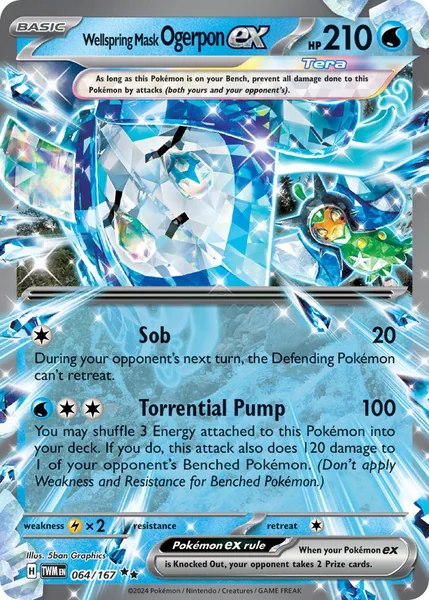 Wellspring Mask Ogerpon ex card image