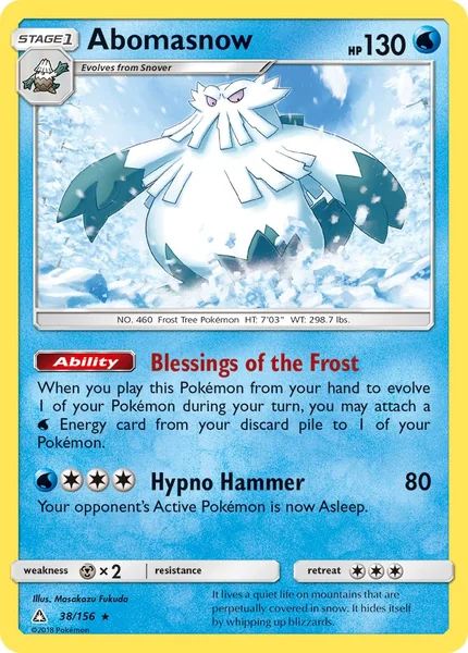 Abomasnow card image