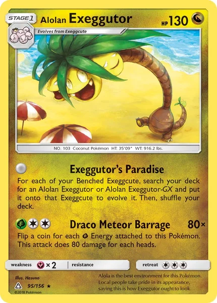 Alolan Exeggutor card image