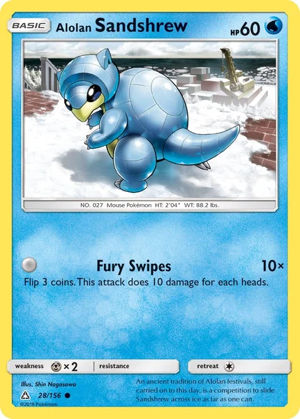 Alolan Sandshrew card image