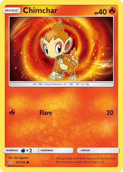 Chimchar card image
