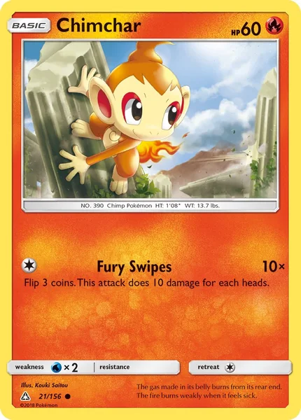 Chimchar card image