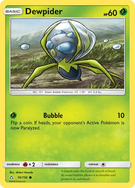 Dewpider card image