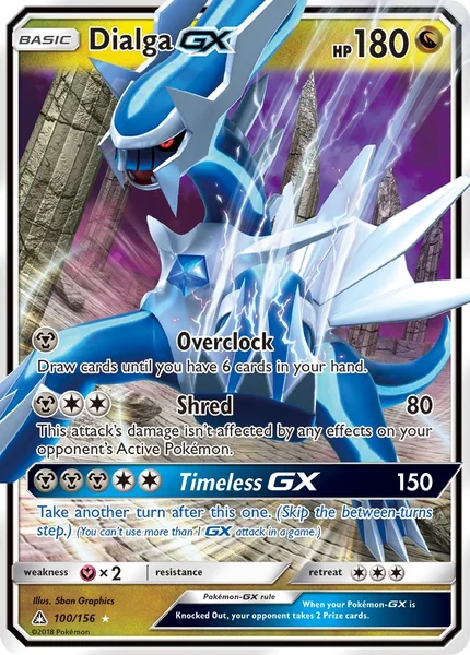 Dialga GX card image