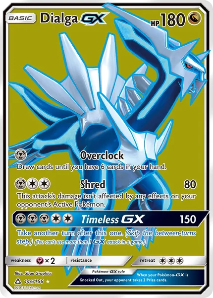 Dialga GX card image